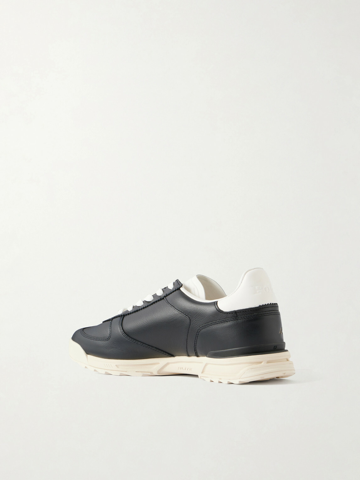 Polo Ralph Lauren - Varick Leather Sneakers - Black