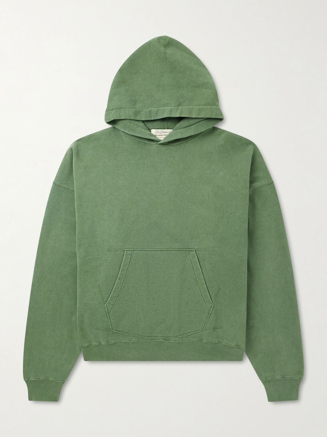 Remi Relief - Cotton-Jersey Hoodie - Green Remi Relief