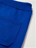Maison Margiela - Wide-Leg Striped Wool Sweatpants - Blue
