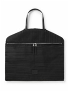 Paul Smith - Striped Leather-Trimmed Shell Suit Carrier