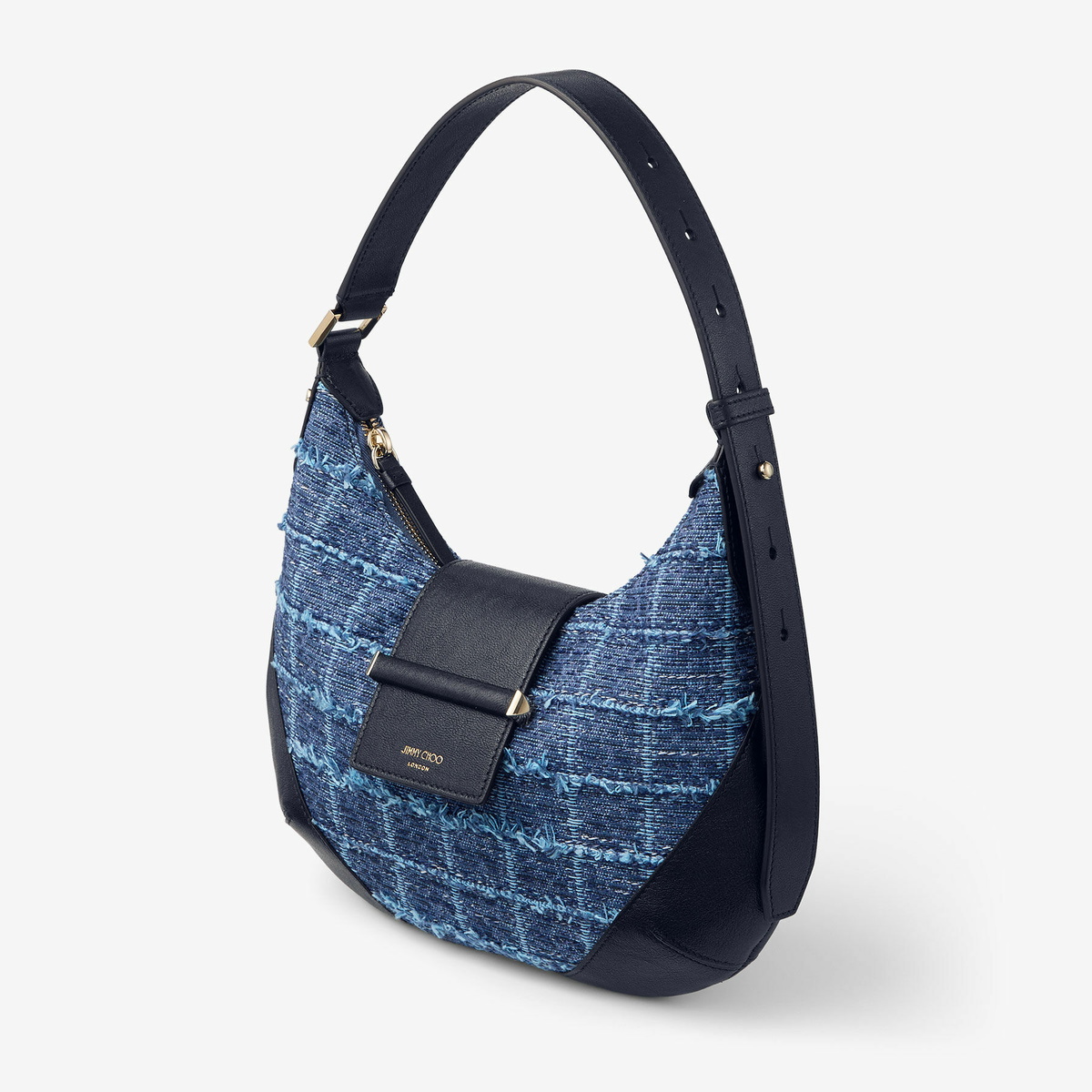 Jimmy Choo Bar Hobo Small Shoulder Bag