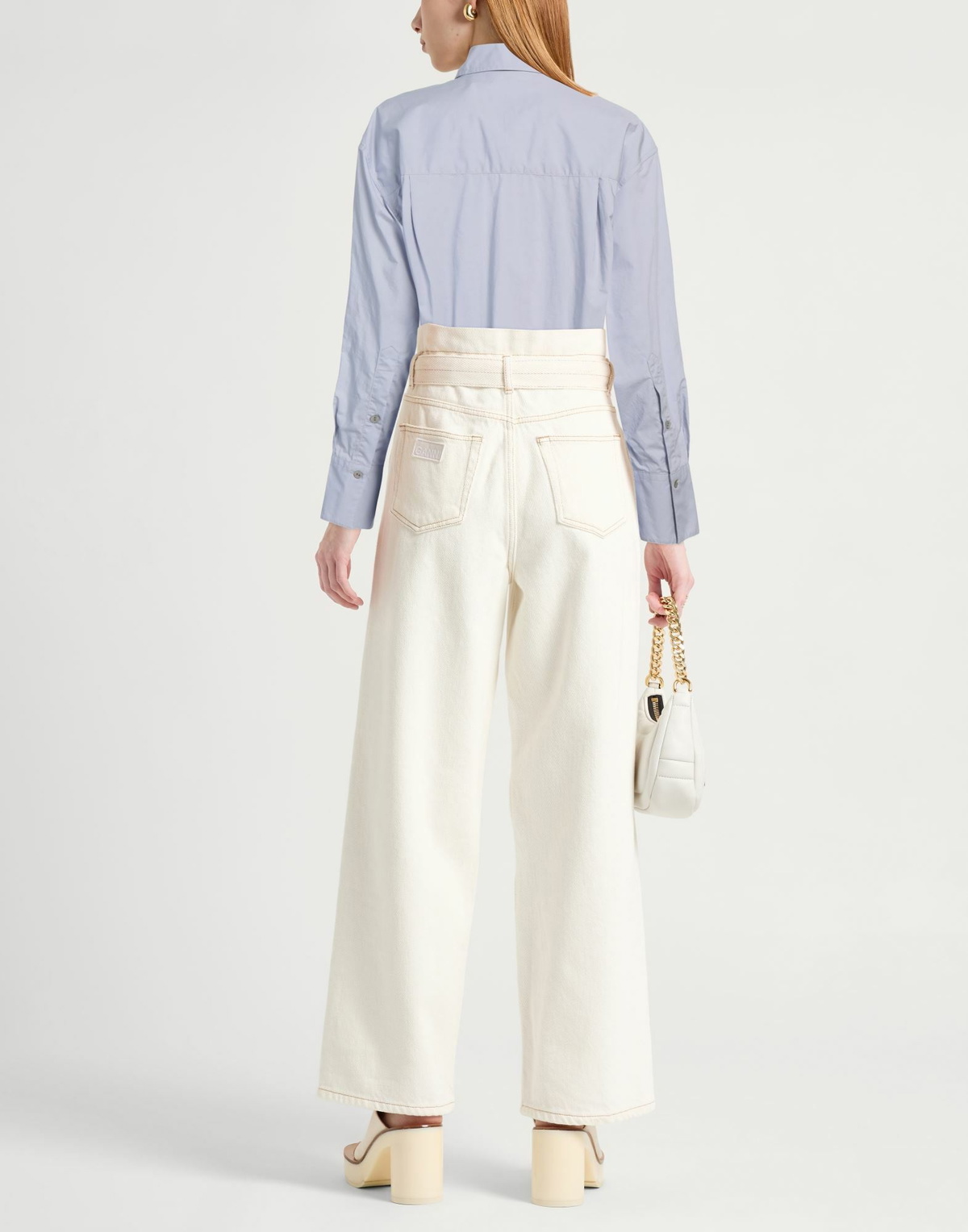 Vince. Womens Shirt Light in Blue