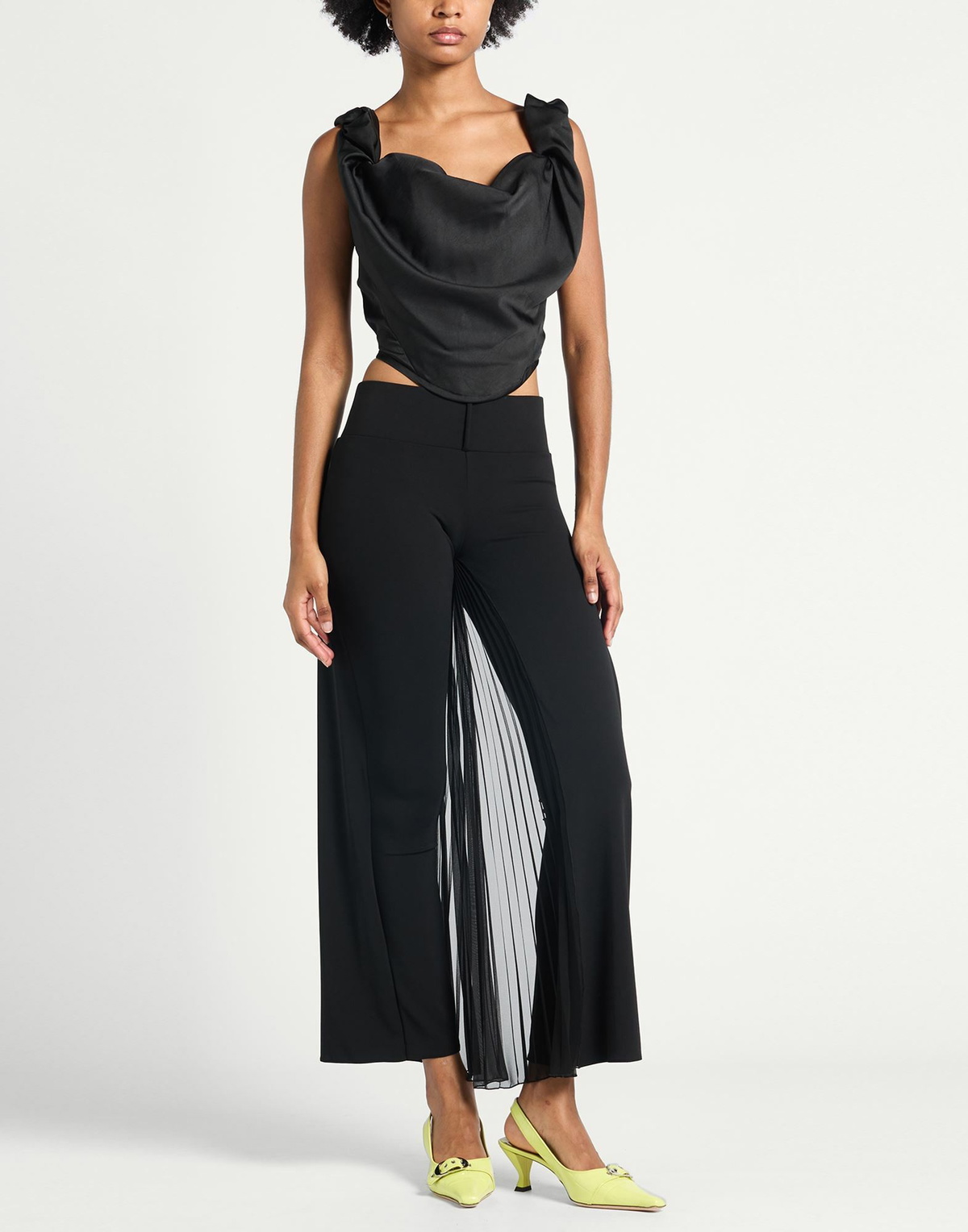 Courrèges Womens Pants in Black