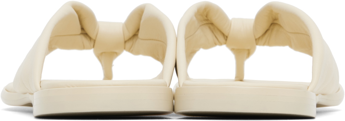 ISSEY MIYAKE SSENSE Exclusive Bridal Capsule Three-Fold Sandals