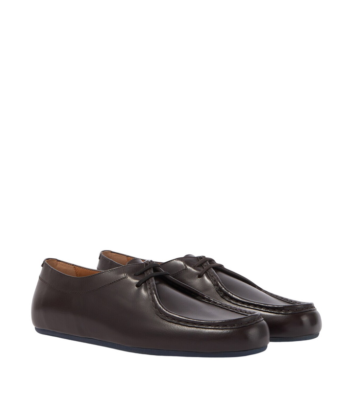 Photo: Jil Sander Hood leather lace-up shoes