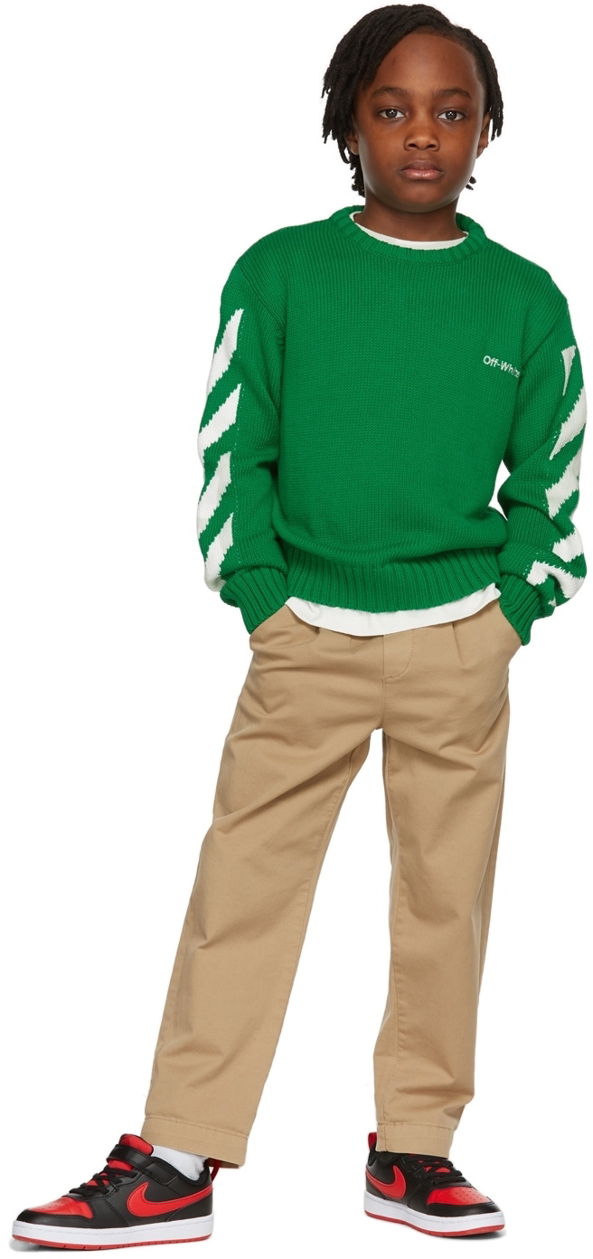 Green on sale kids sweater