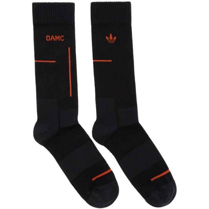 Photo: OAMC Black adidas Originals Edition Type 0-4 Socks