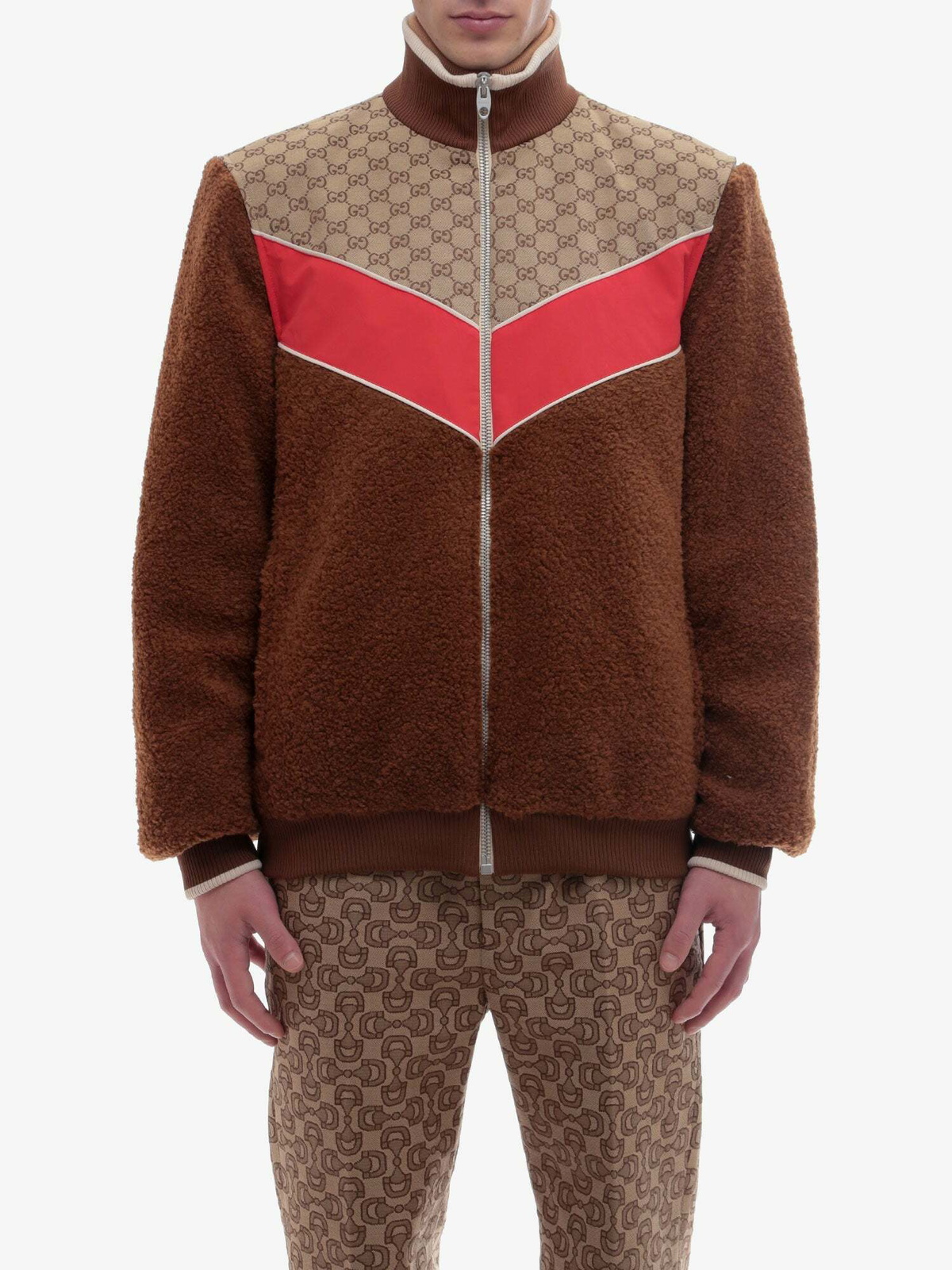 Gucci Jacket Brown Mens Gucci