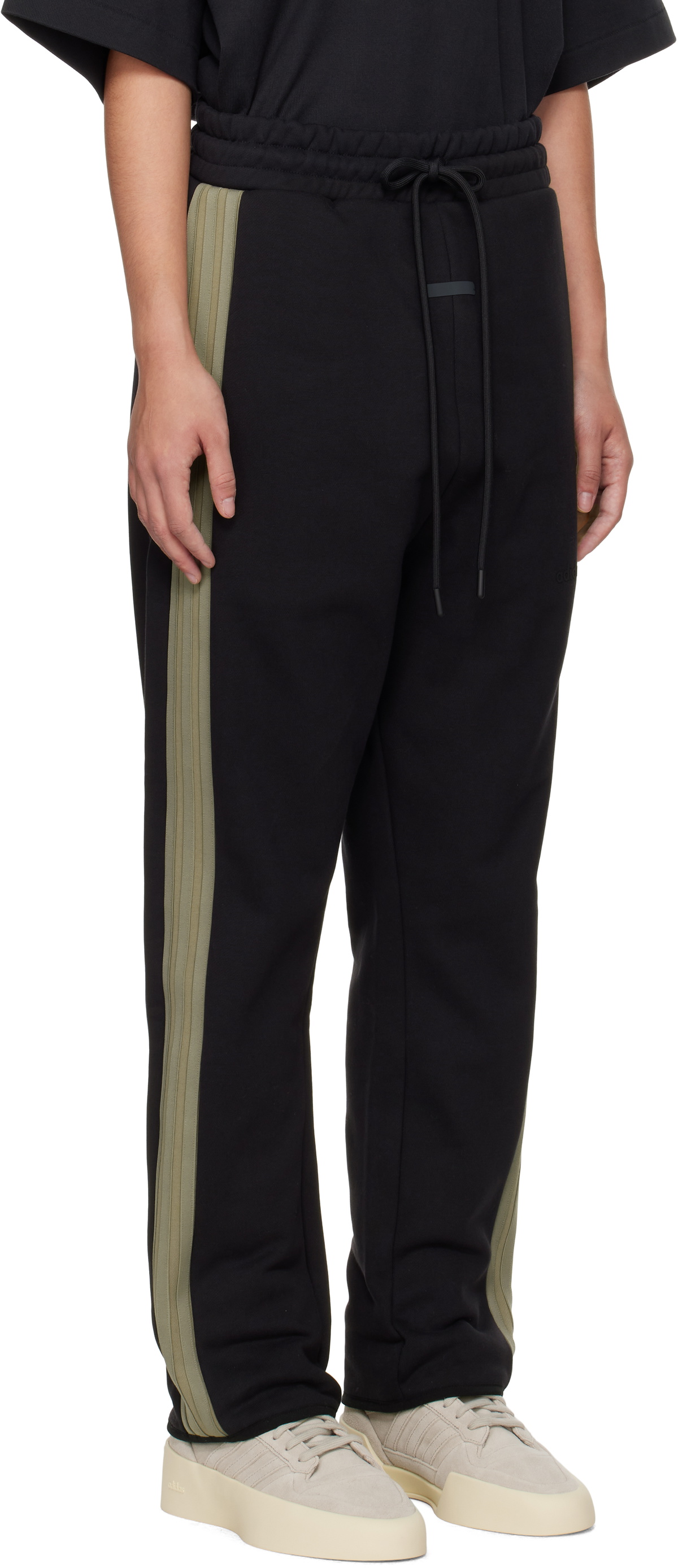 Fear of God Athletics Black adidas Originals Edition Heavy Fleece Relaxed Sweatpants