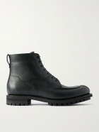 Berluti - New Oslo Full-Grain Leather Lace-Up Boots - Black