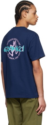 Gramicci Navy Running-Man T-Shirt