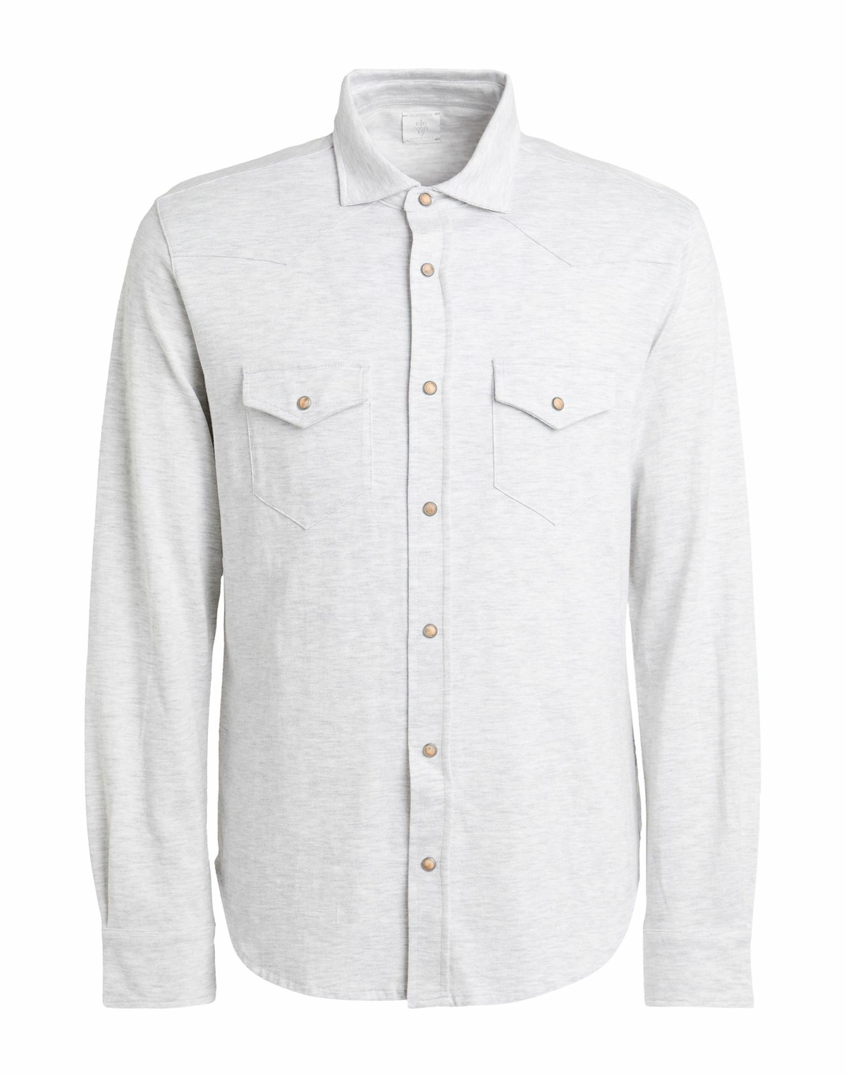 Eleventy Mens Shirt Light in Grey