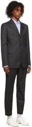 Maison Margiela Grey Wool Twill 'Memory Of' Patch Suit