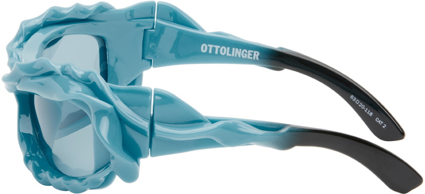 Ottolinger Blue Twisted Sunglasses