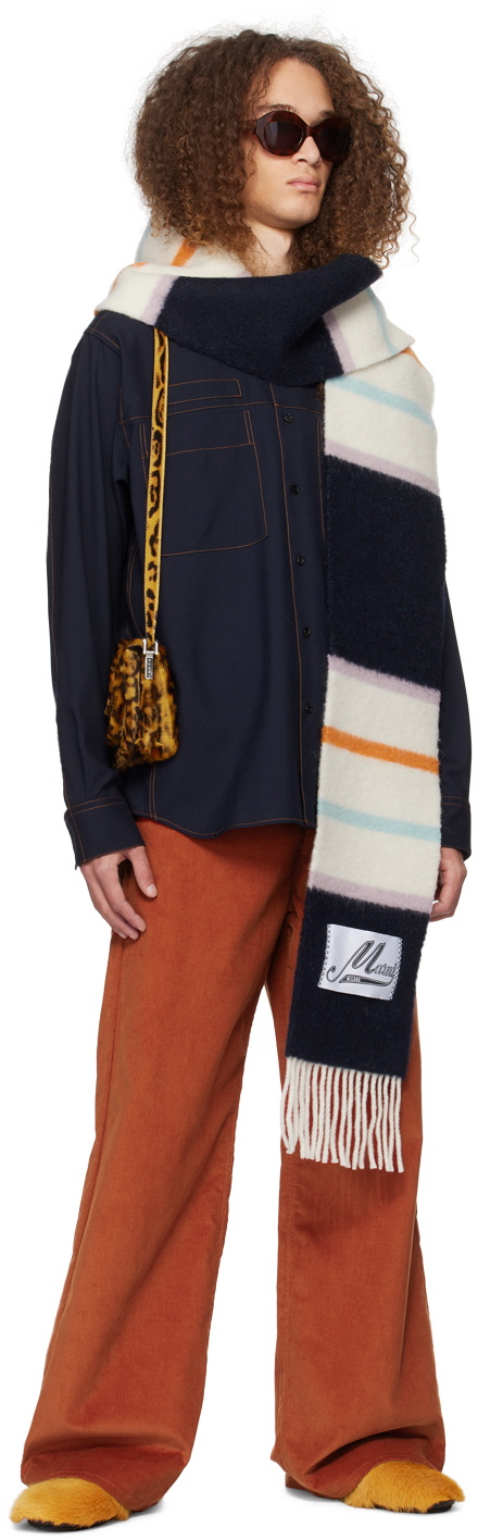 Marni Yellow Fussbett Sabot Slippers