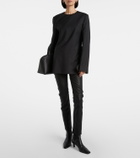 AG Jeans Mari leather skinny pants