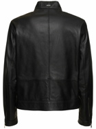 BOSS - Mansell Zip-up Leather Jacket