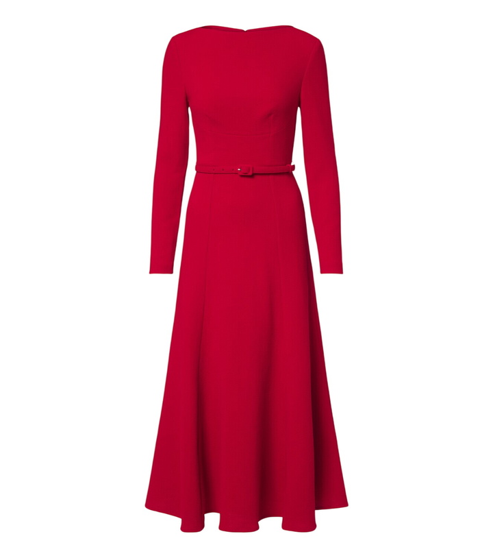 Photo: Roland Mouret Wool crêpe cocktail dress