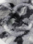 Acne Studios - Kairossa Brushed Camouflage Jacquard-Knit Balaclava