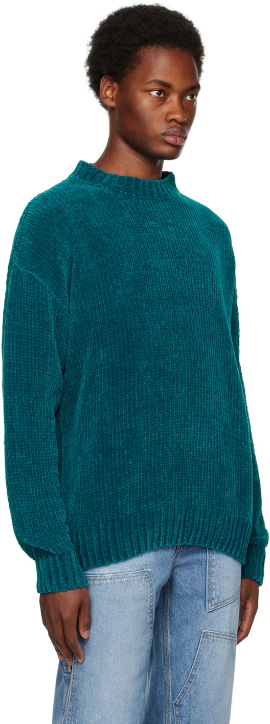 Bonsai Blue Crewneck Sweater
