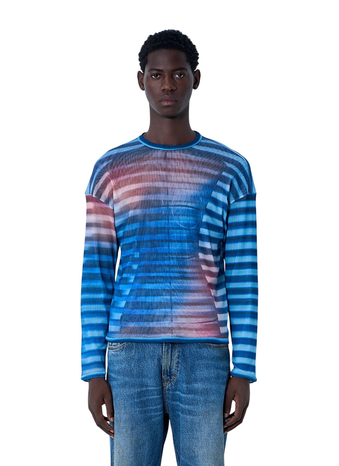 Jean Paul Gaultier Black Shayne Oliver Edition 'The GLTR' Polo