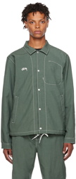 Stüssy Green Folsom Jacket