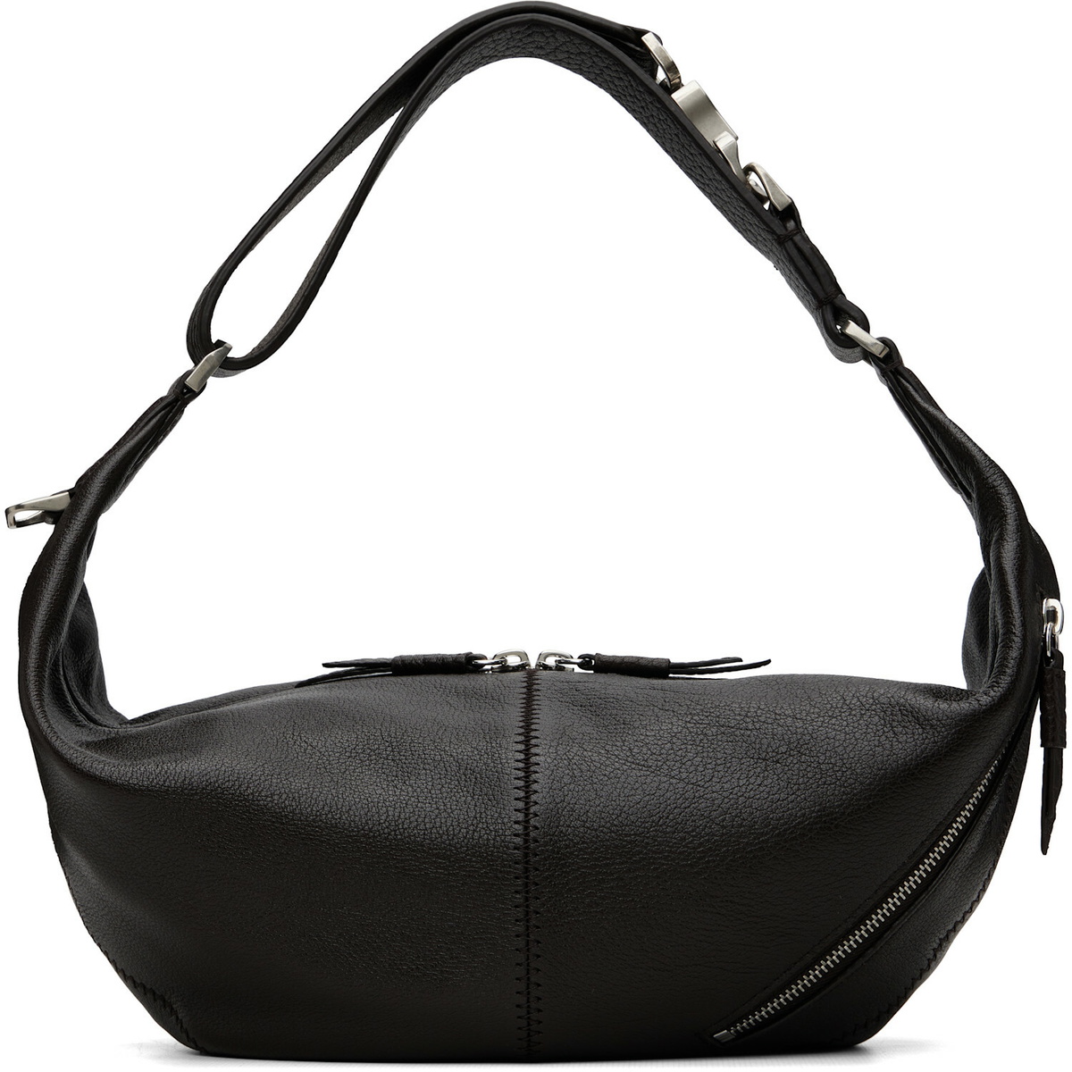 LEMAIRE Brown Mini Quiver Clip Bag