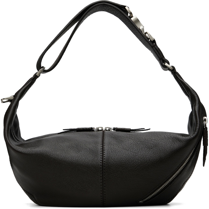 Photo: LEMAIRE Brown Mini Quiver Clip Bag