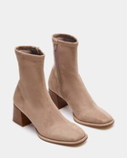 Steve Madden Pammy Booties in Taupe