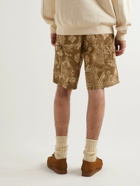 Carhartt WIP - Straight-Leg Printed Cotton-Rispstop Shorts - Brown