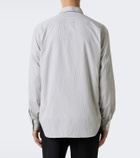The Row Uday striped cotton poplin shirt