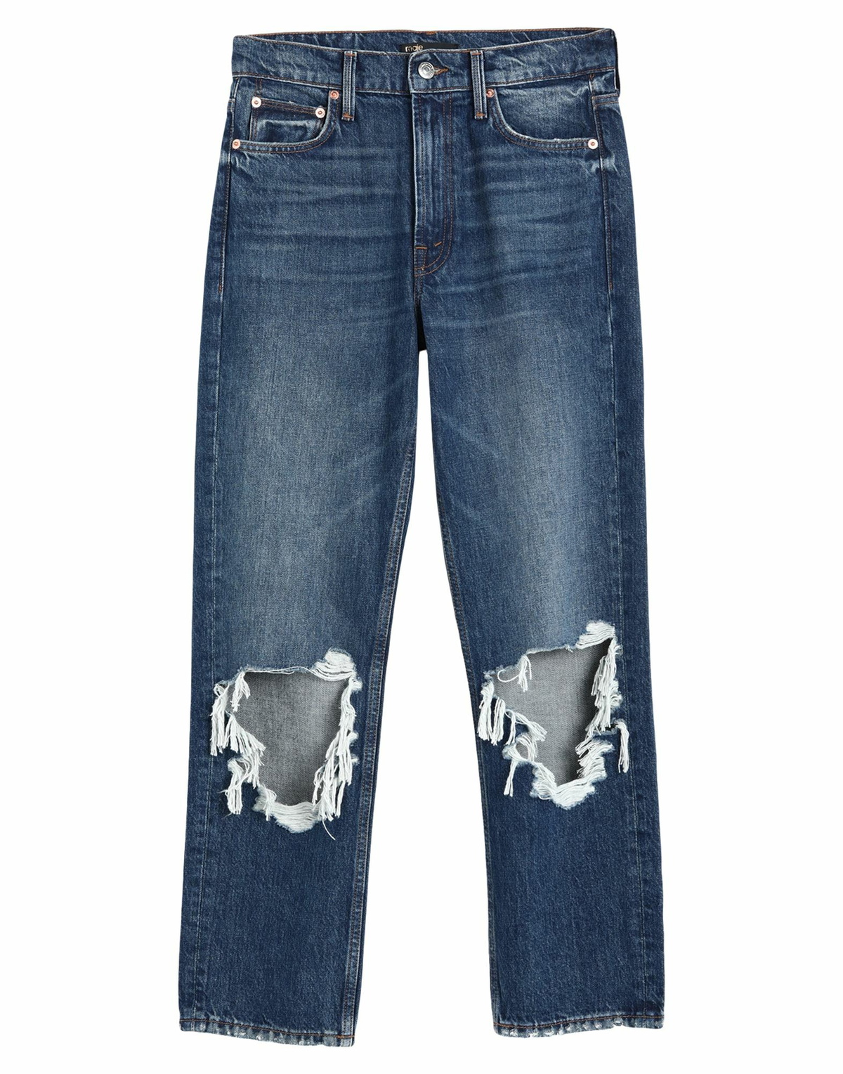 Maje Womens Jeans in Blue
