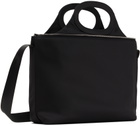 SPENCER BADU Black 2-in-1 Messenger Bag
