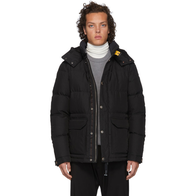 Parajumpers Black Down Power Troy-M Jacket