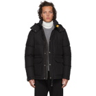 Parajumpers Black Down Power Troy-M Jacket