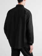 TOTEME - Cotton-Poplin Shirt - Black