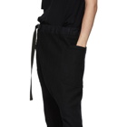 The Viridi-anne Black Wool Cargo Pants