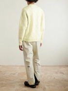 Aztech Mountain - Matthew Day Jackson Snowflake Virgin Wool-Blend Sweater - Neutrals