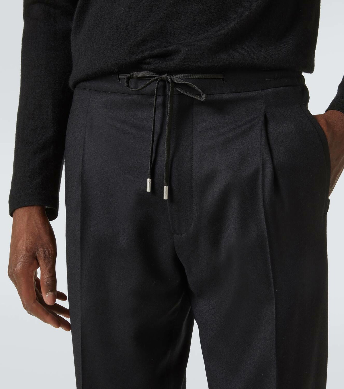 Lardini Wool and cashmere pants