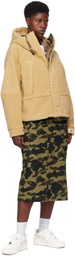 BAPE Beige Embroidered Jacket
