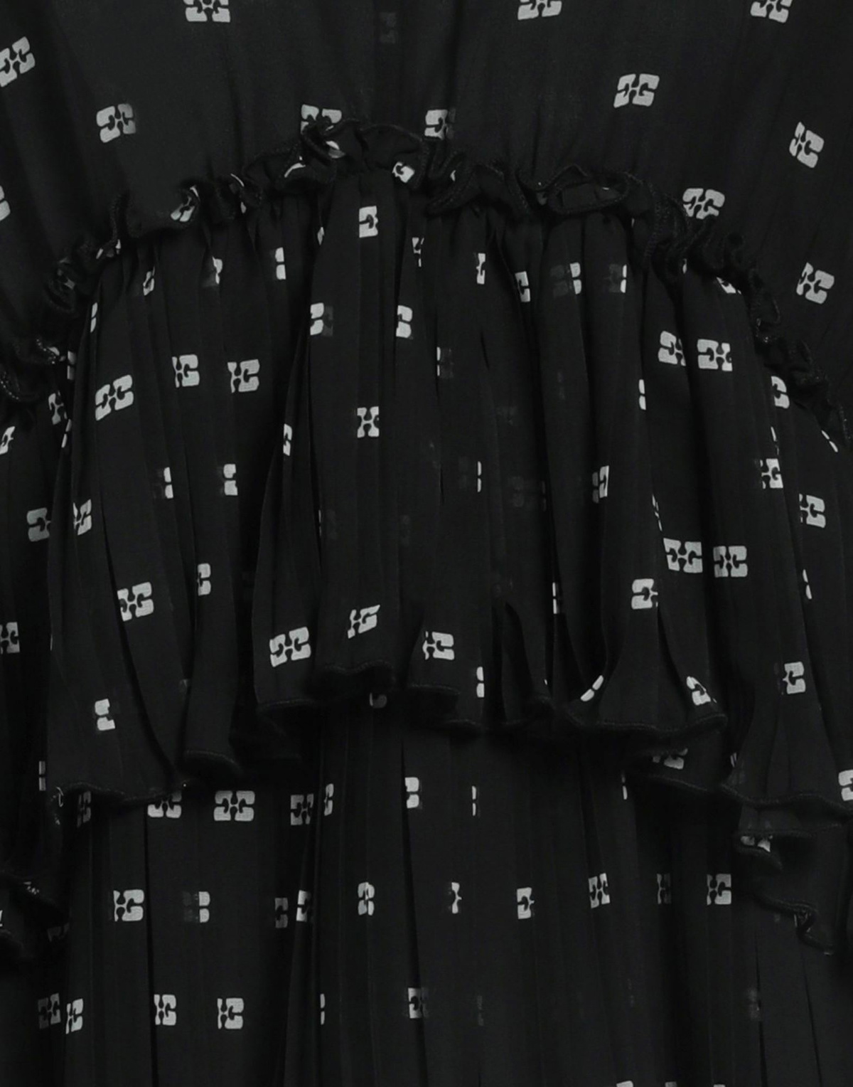 Ganni Womens Top in Black