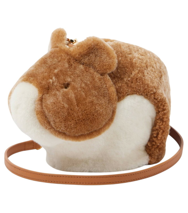 Photo: Loewe x Suna Fujita Hamster shearling shoulder bag
