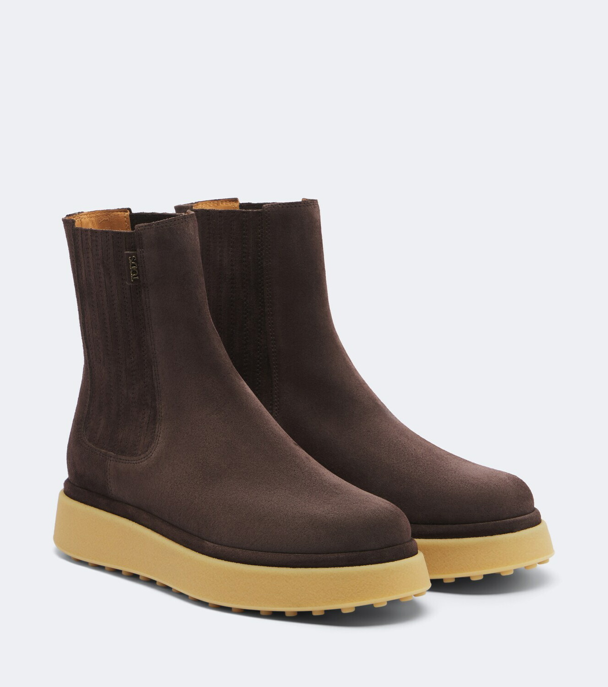 Tod's Gommino® suede platform ankle boots