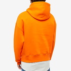 AMI Men's Tonal Heart Hoody in Orange