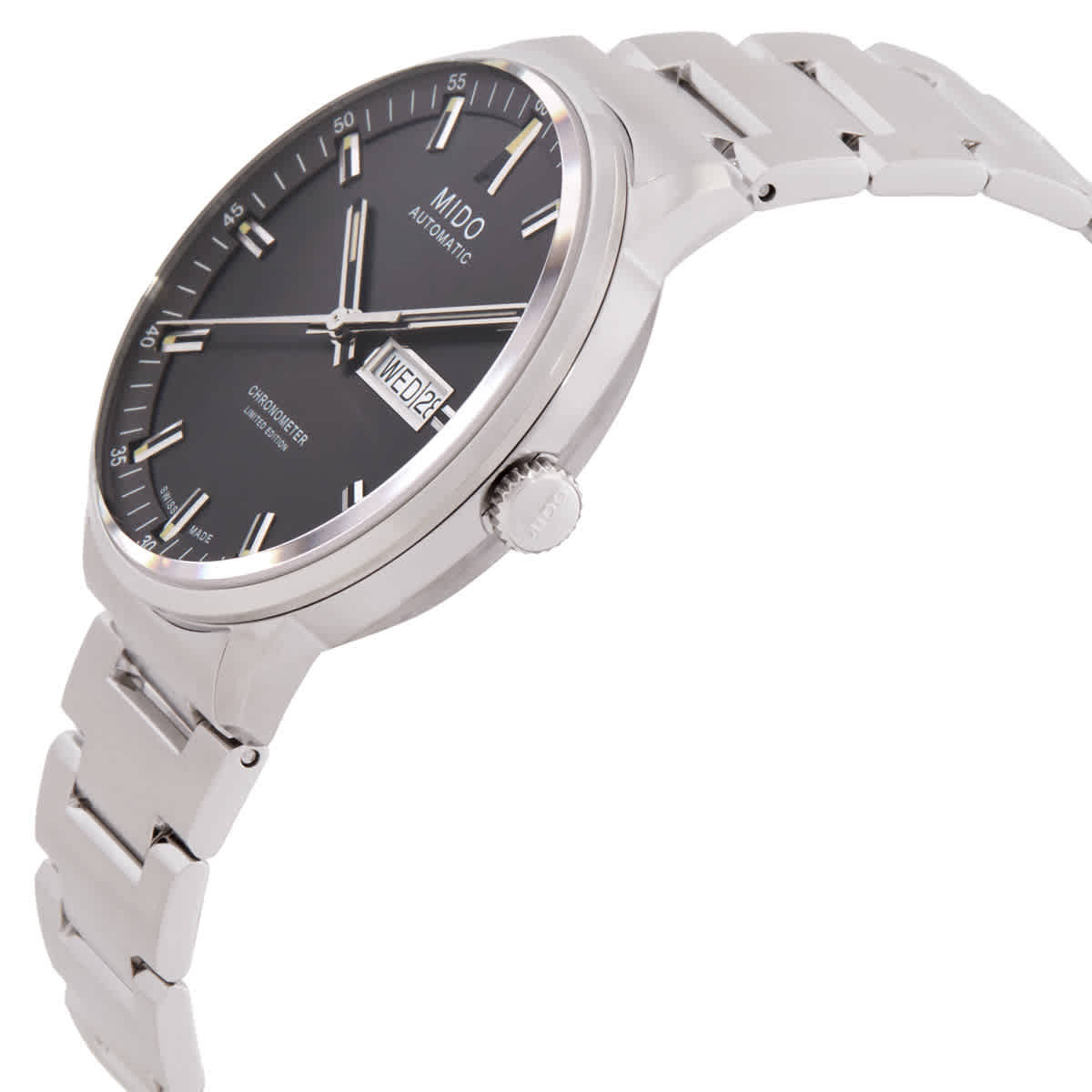 Mido Commander IBA Quartz Anthracite Dial Mens Watch M0214311106102