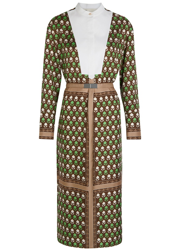Tory Burch Midi Dress With Embroidery Tory Burch Tory Burch Midi Dress With Embroidery Tory Burch