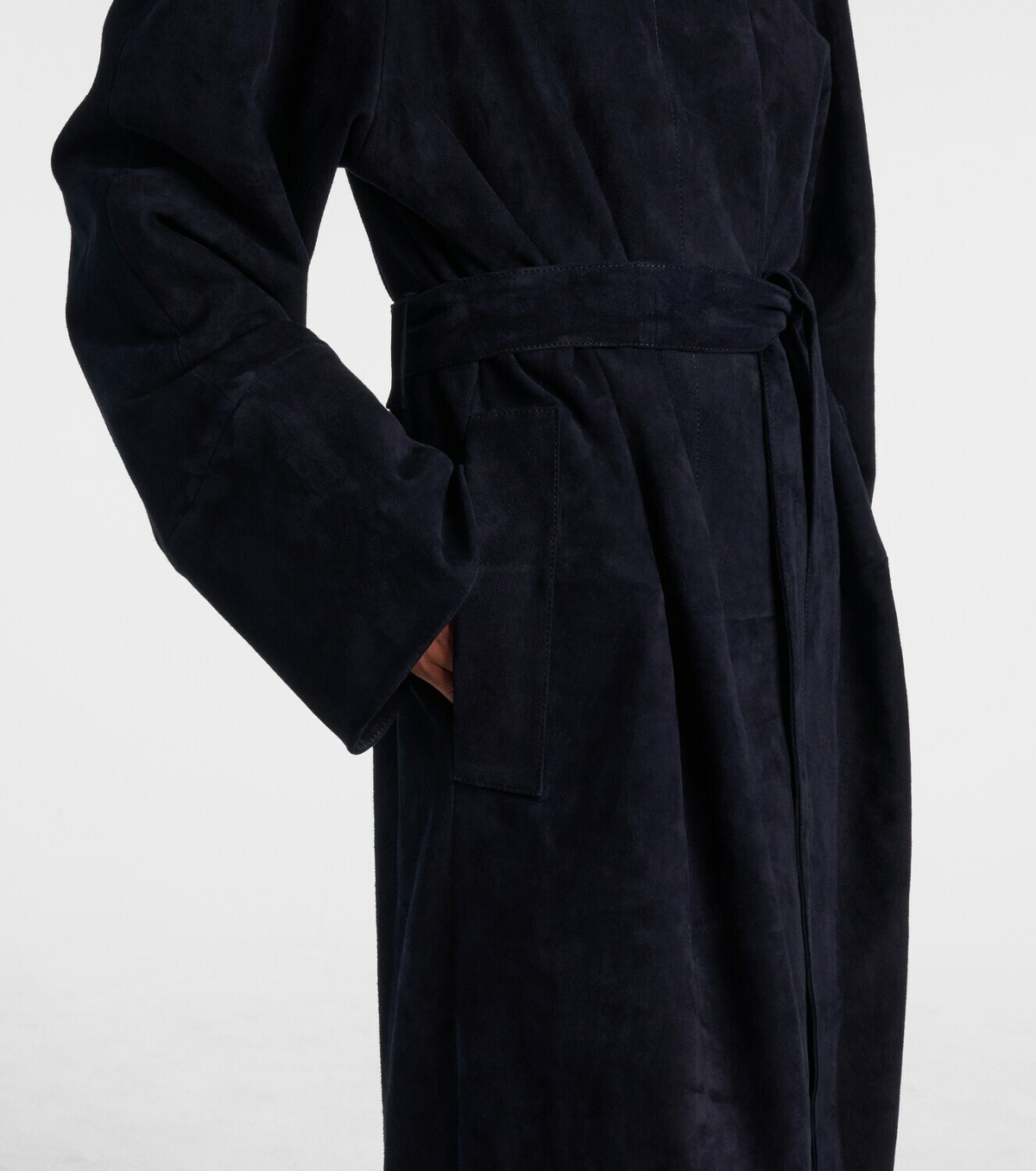Stouls Dietrich suede coat