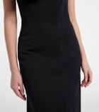 Fforme Skylar cotton and silk midi dress