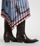 Acne Studios Bouni leather cowboy boots