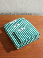 TEKLA - Striped Organic Cotton Towels